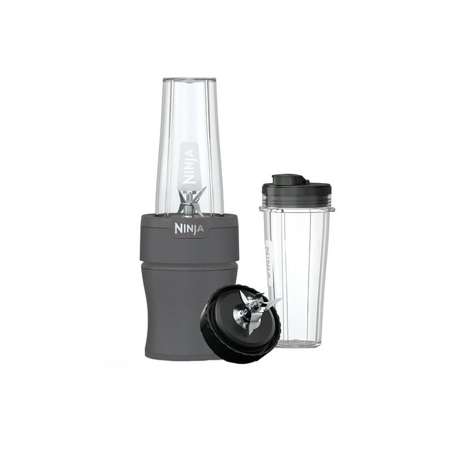Ninja Nutri-Blender 20-Oz Personal Blender, (2) 20-Oz Dishwasher-Safe To-Go Cups, Smoothie, BN300GY Gray