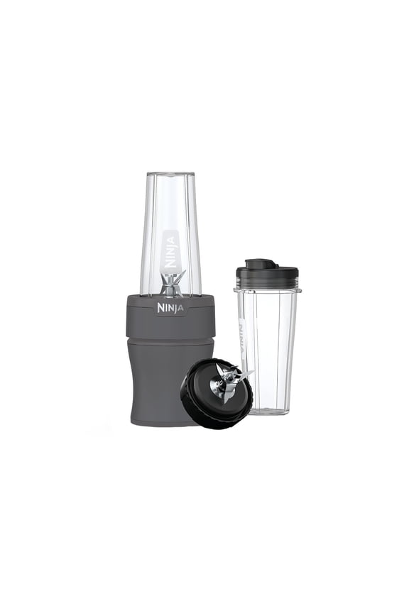 Nutri-Blender 20-Oz Personal Blender, (2) 20-Oz Dishwasher-Safe To-Go Cups, Smoothie, BN300GY Gray