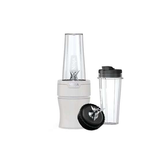 Ninja Nutri-Blender 20-Oz Personal Blender, (2) 20-Oz Dishwasher-Safe To-Go Cups, Smoothie, BN300WH White