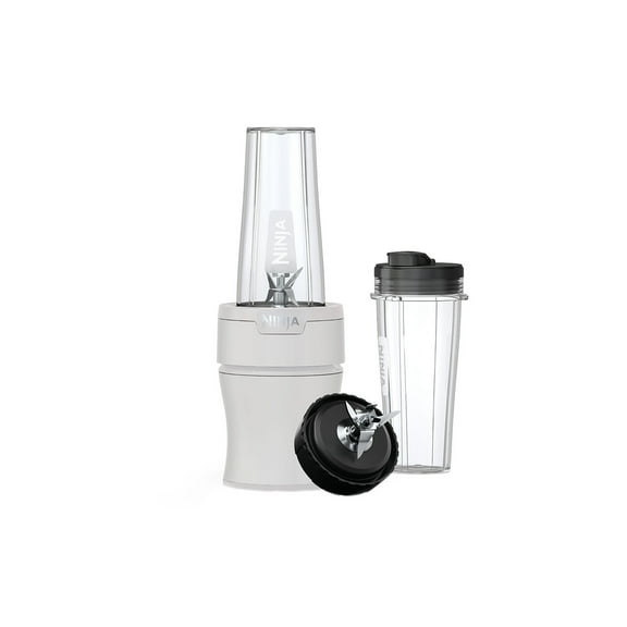 Ninja® Nutri-Blender 700-Watt Personal Blender, (2) 20 oz Dishwasher-Safe To-Go Cups, BN300WH