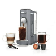 Ninja Pods & Grounds Single-Serve Coffee Maker, K-Cup Pod Compatible, 3 Brew Styles, PB040WMGY, Steam Gray