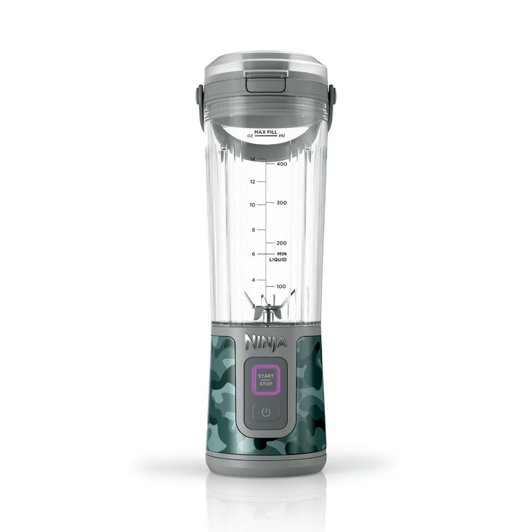 Ninja Blast Personal Portable Blender 18 oz. with Leak Proof Lid & Easy Sip Spout, Perfect for Smoothies, Camo Ninja Blast Personal Portable Blender 18 oz. with Leak Proof Lid & Easy Sip Spout, Perfect for Smoothies, Camo