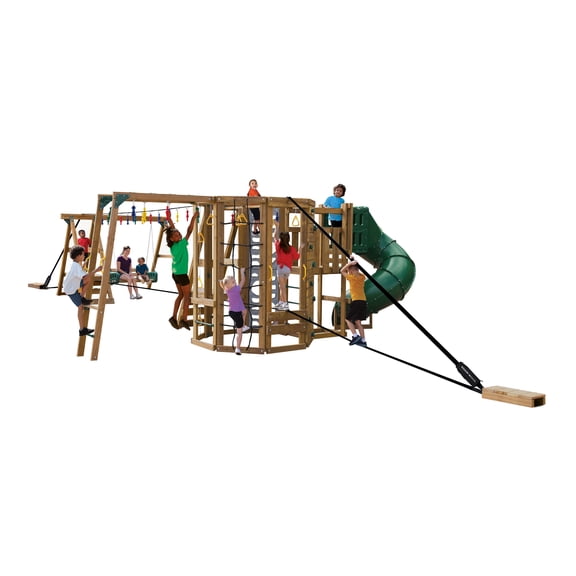 Ninja Power Tower Gold Factory Pre-Built