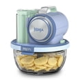 thumbnail image 1 of Ninja PREPi, Food Processor, Precision Powered Prep and Store System, 5-in-1 Crinkle, Slice, Shred, and More, (1) 5-Cup Bowl, PN300, Perwinkle, 1 of 16