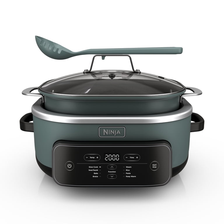 キッチン家電 Lakula Cooker Plus Compact Multi Cooker Ninja 8-in-1 PossibleCooker Plus 7.5 Qt Multi-Cooker, Slow Cooker