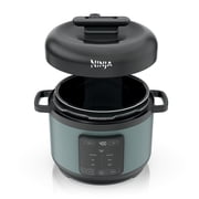 Ninja HyperHeat 8-in-1 Electric Pressure Cooker, 6.5 Qt Multi-Cooker with SimpliServe Pot, 1200W, Sage Leaf