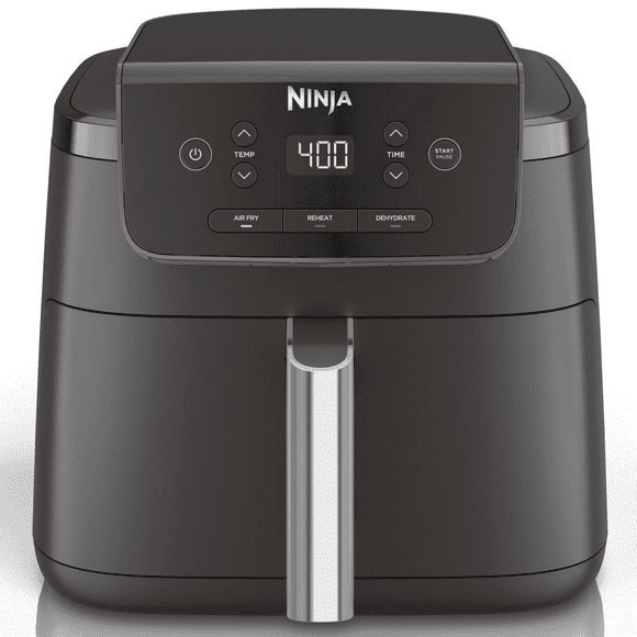 Ninja Air Fryer Pro 3-in-1 with 5 QT Capacity, Air Fry, Reheat, Dehydrate, Air Crisp Technology, 120 Volts, Nonstick Basket & Crisper Plate, AF140