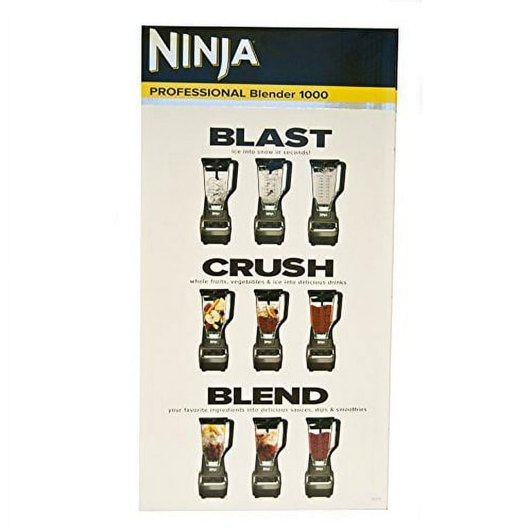 Ninja Professional Blender 1000 (BL610) vs Oster Pro 1200 Blender