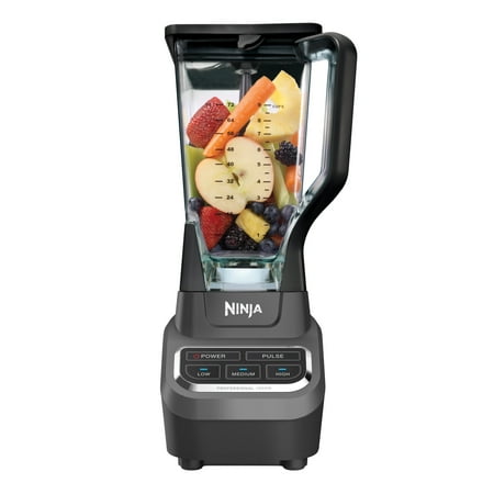 Ninja - Professional 1000 3-Speed Blender - Black/Silver