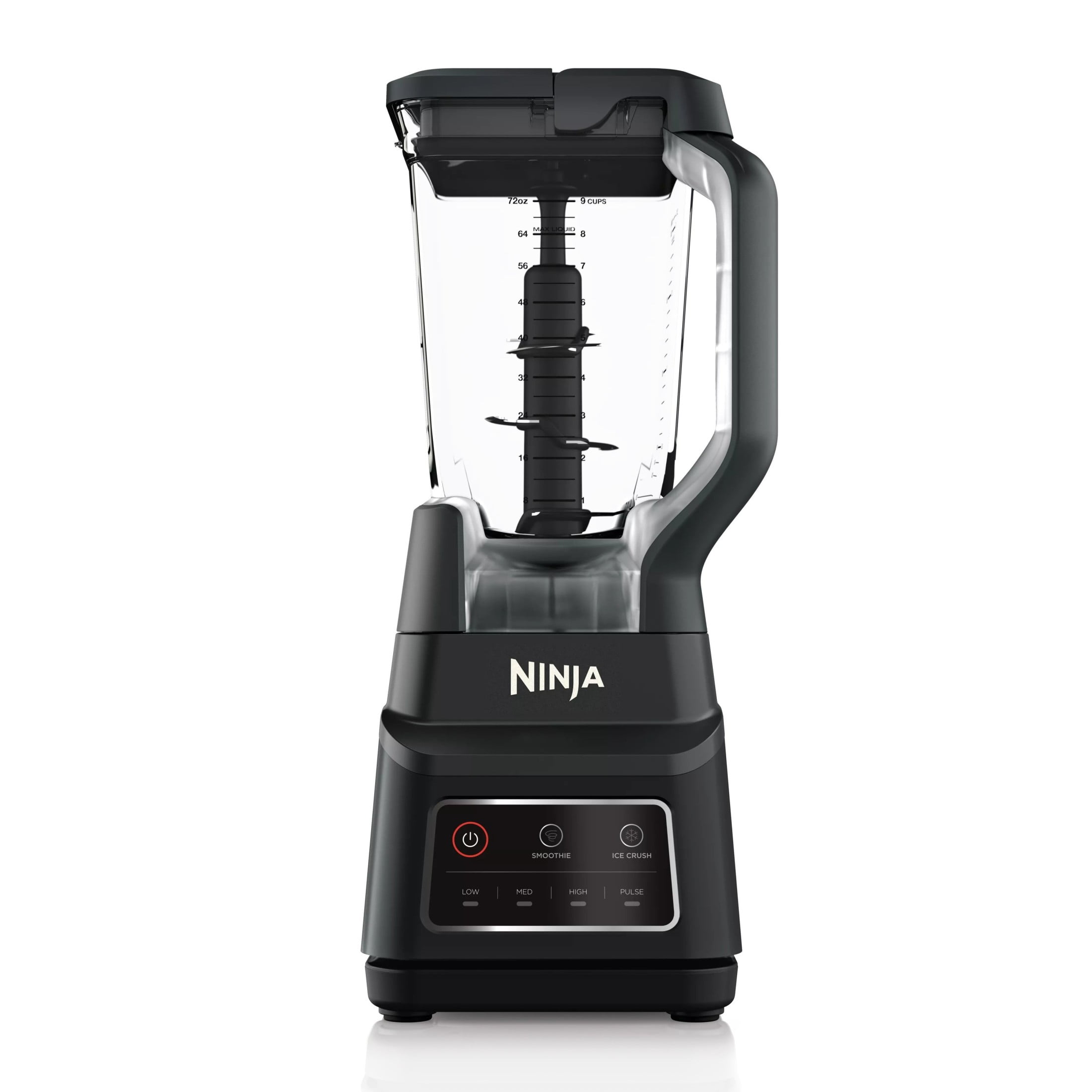 Ninja Professional Plus 72-Oz Blender, Smoothies, Ice Crush with 2 Auto-iQ Preset Programs, 1200W, BN700 Black