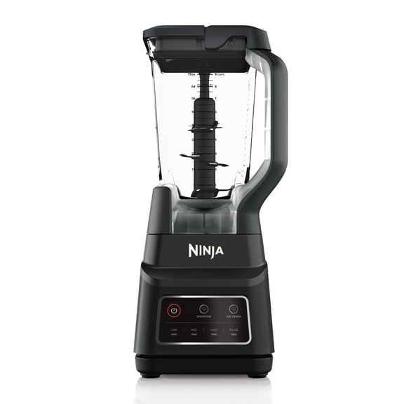 Open Box Ninja Professional Plus 72-Oz Blender, Smoothies, Ice Crush with 2 Auto-iQ Preset Programs, 1200W, BN700 Black
