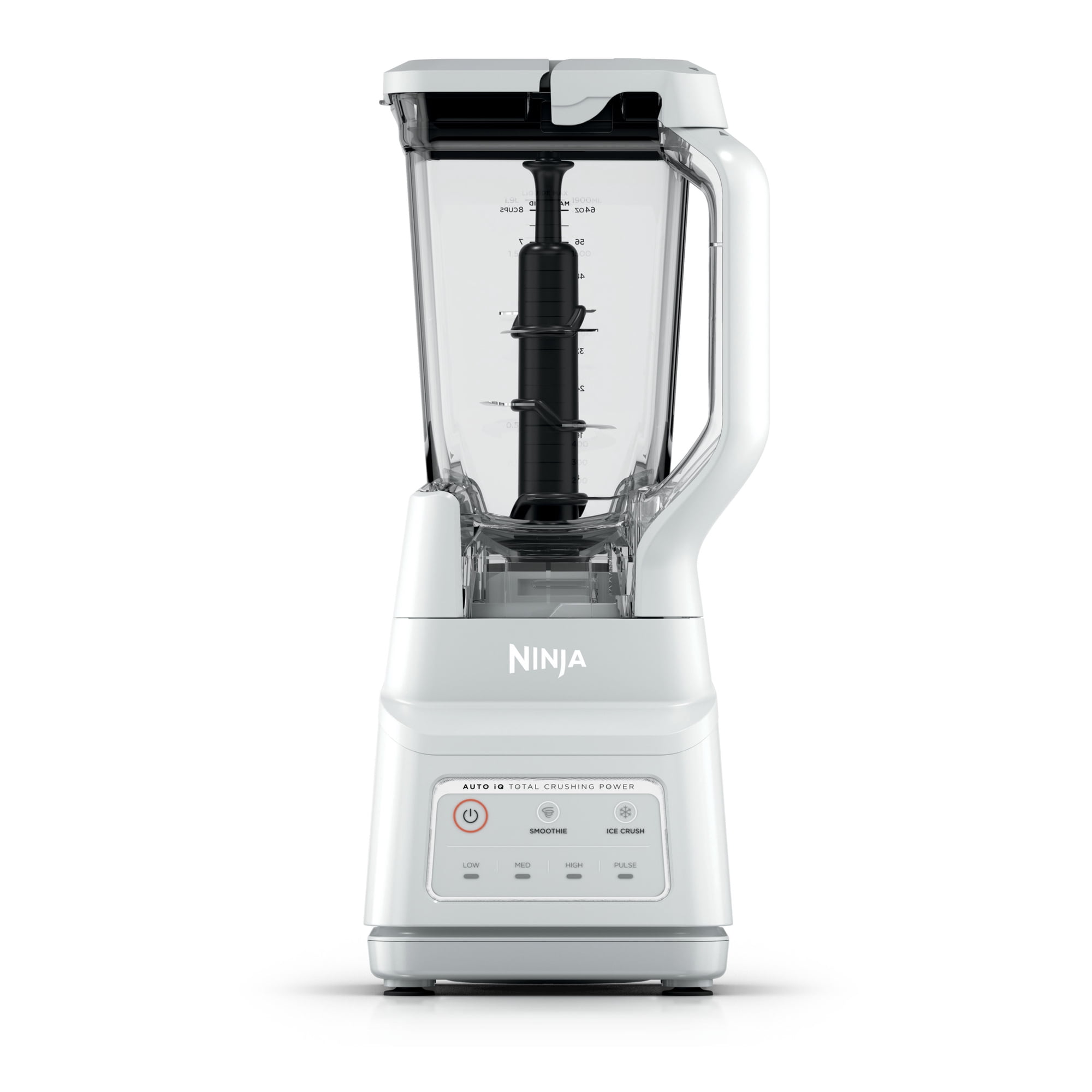 Ninja Professional Plus 72-Oz Blender, Smoothies, Ice Crush with 2 Auto-iQ Preset Programs, 1200W, BN700WH White