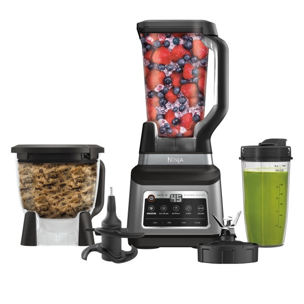 Rug glimt Udvidelse Ninja® Professional Plus Kitchen System with Auto-iQ® and 72 oz.* Total  Crushing® Blender Pitcher , BN800 - Walmart.com