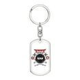 thumbnail image 1 of Ninja Ready Keychain Dog Tag Stainless Steel or 18k Gold, 1 of 16