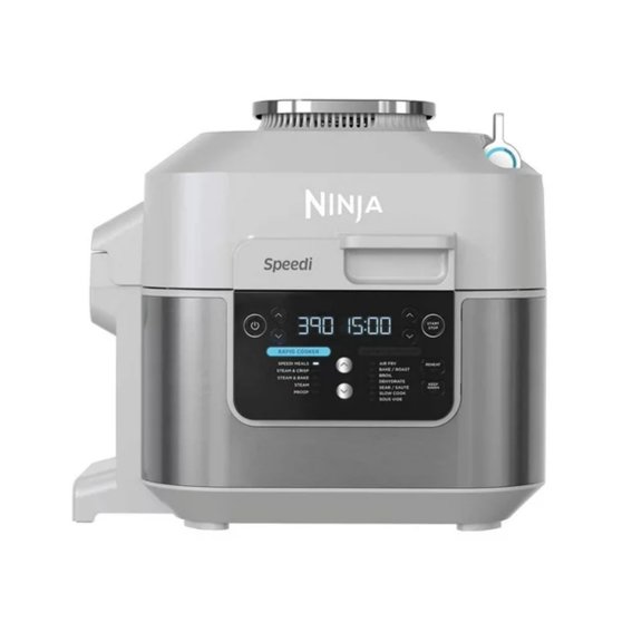 Ninja SF301 6-Quart 12-in-1 Functions All In One Pot Speedi Rapid Cooker & Air Fryer, Gray