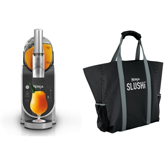 Ninja SLUSHi Travel Tote Bag shown with its spacious interior, offered by the store
