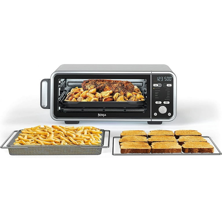 Ninja SP301 Dual Heat Air Fry Countertop 13 in 1 Oven Silver