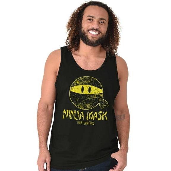 Ninja Samurai Japan Sneaky Stealthy Tank Top T Shirts Men Women Brisco Brands S