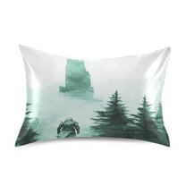 Ninja Satin Pillowcase 20''x26'' Double-Sided Print Soft Wrinkle Resistant
