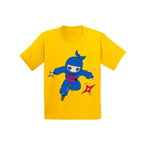 Ninja Shirts for Kids Ninja Boy Tee Anime Graphic Shirts for Youth Ninja Girl T Shirt Japanese Manga Funny Anime Geek Tee
