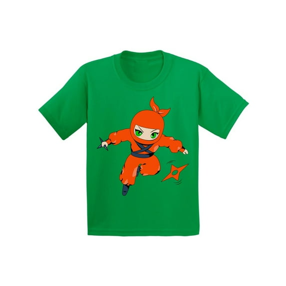 Ninja Shirts for Kids Ninja Boy Tee Anime Graphic Shirts for Youth Ninja Girl T Shirt Japanese Manga Funny Anime Geek Tee