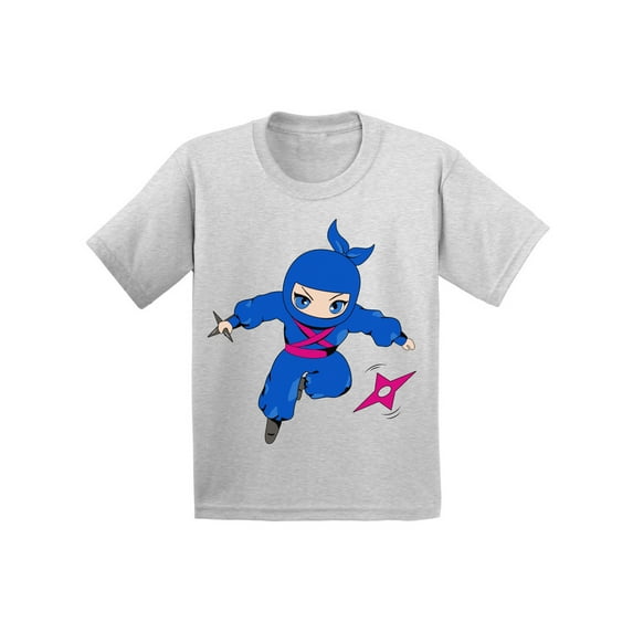 Ninja Shirts for Kids Ninja Girl Tee Anime Shirts for Youth Ninja Boys T-Shirt Japanese Nerd Manga Anime Thing Tee