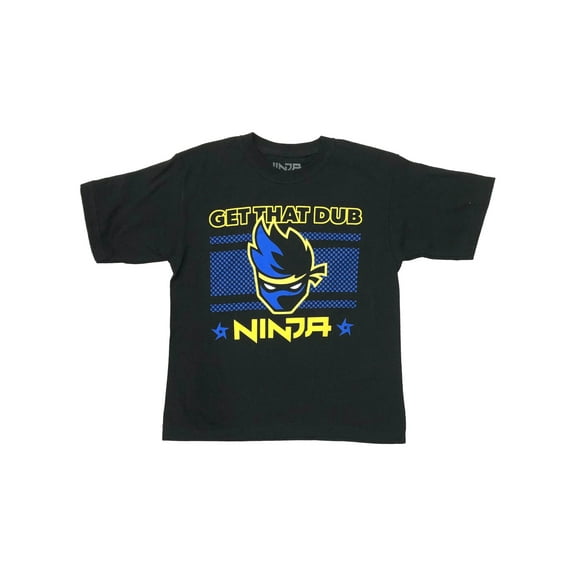 Ninja Short Sleeve Get That Dub Gamer Boys T-Shirt