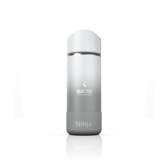 Ninja Sip Perfect 16oz Stainless Steel Travel Mug, Leak Proof Lid, Dishwasher Safe, Alpine White