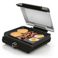thumbnail image 1 of Ninja Sizzle 4-6 Serving Indoor Electric Griddle w/ Nonstick Griddle Plate, Edge-to-Edge Heating, GR100GDL, 1 of 9