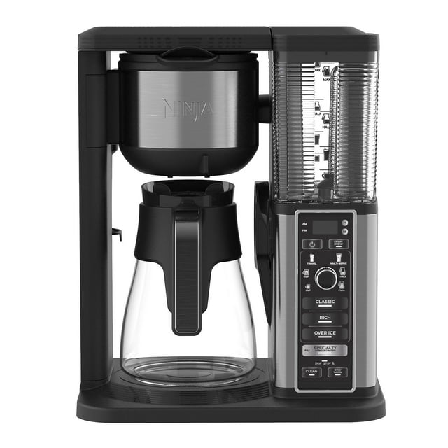 Ninja Specialty 10Cup Coffee Maker with FoldAway Frother & Glass