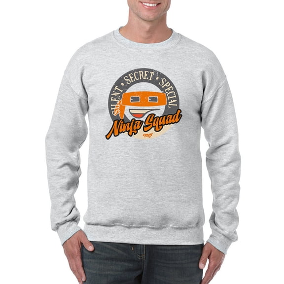 Ninja Squad - Stealth Warrior Retro Graphic Men's Sweatshirt
