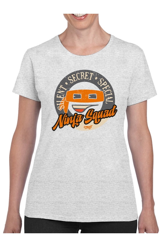 Ninja Squad - Stealth Warrior Retro Graphic Women's T-shirt