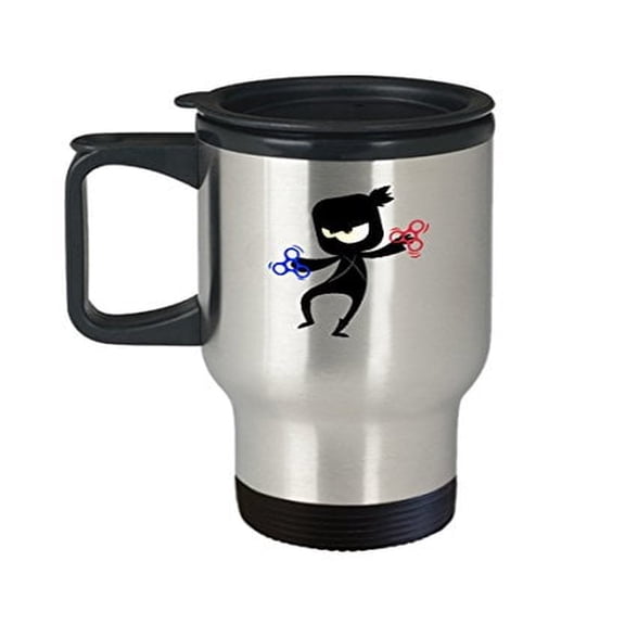 Ninja Stainless Steel Travel Coffee Mug with Spinner - 14 Oz Insulated Cup