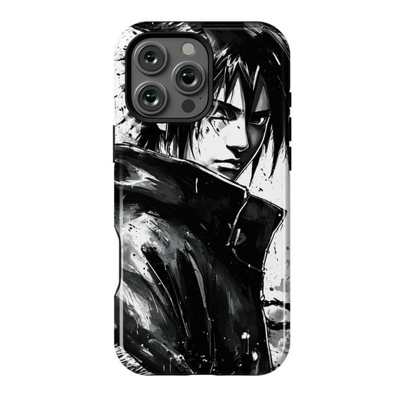 Ninja Style Sasuke Protective Phone Case for iPhone 12 to 17 Series Art