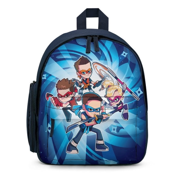 Ninja TV Kidz Lightweight Backpack Shoulder Bags Small Bookbag Daypack Travel Camping