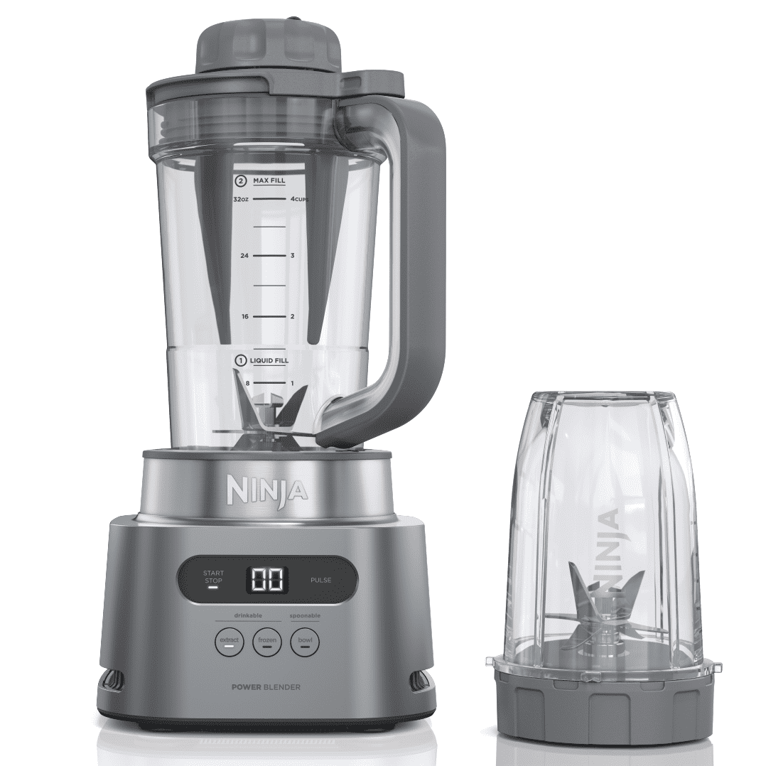 Ninja TWISTi, HIGH-SPEED Blender DUO 3 Preset Auto-iQ Programs, 34 oz.  Pitcher Capacity, SS150