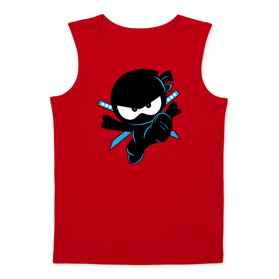 Ninja Tank Top for Kids - Dress Your Ninja in Cool Gear! Size 8