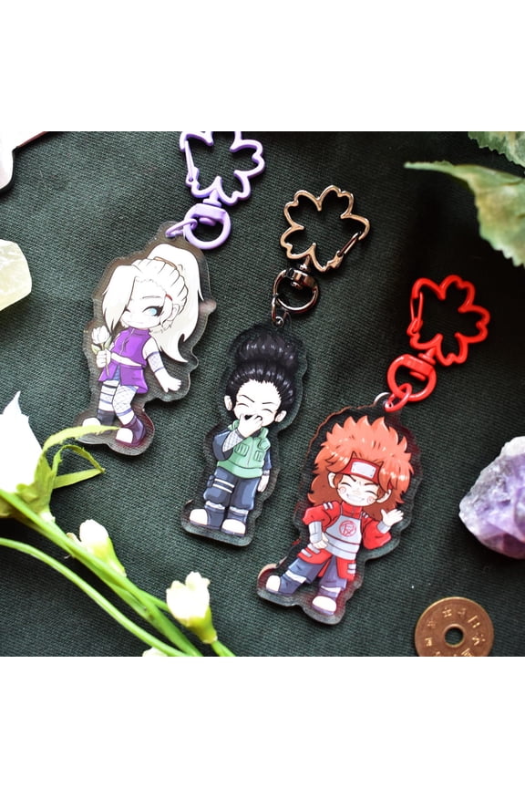 Ninja Team Acrylic Keychain RANDOM 1 PACK