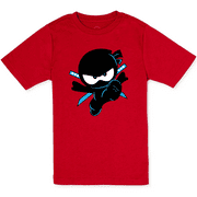 Ninja Tee for Kids - Dress Your Ninja in Cool Gear!  Size 6-7