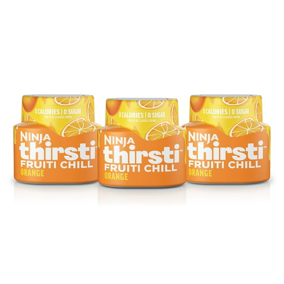 Ninja Thirsti FRUITI CHILL Orange Flavored Liquid Water Drops