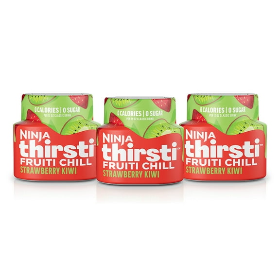 Ninja Thirsti FRUITI CHILL Strawberry Kiwi Flavored Liquid Water Drops