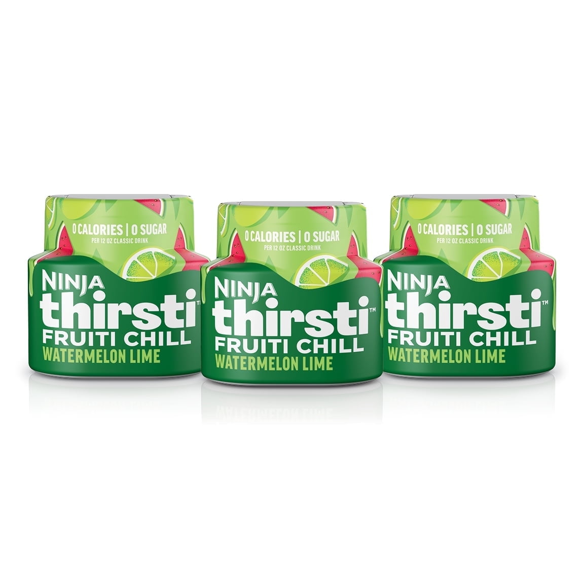 Ninja Thirsti FRUITI CHILL Watermelon Lime Flavored Liquid Water Drops
