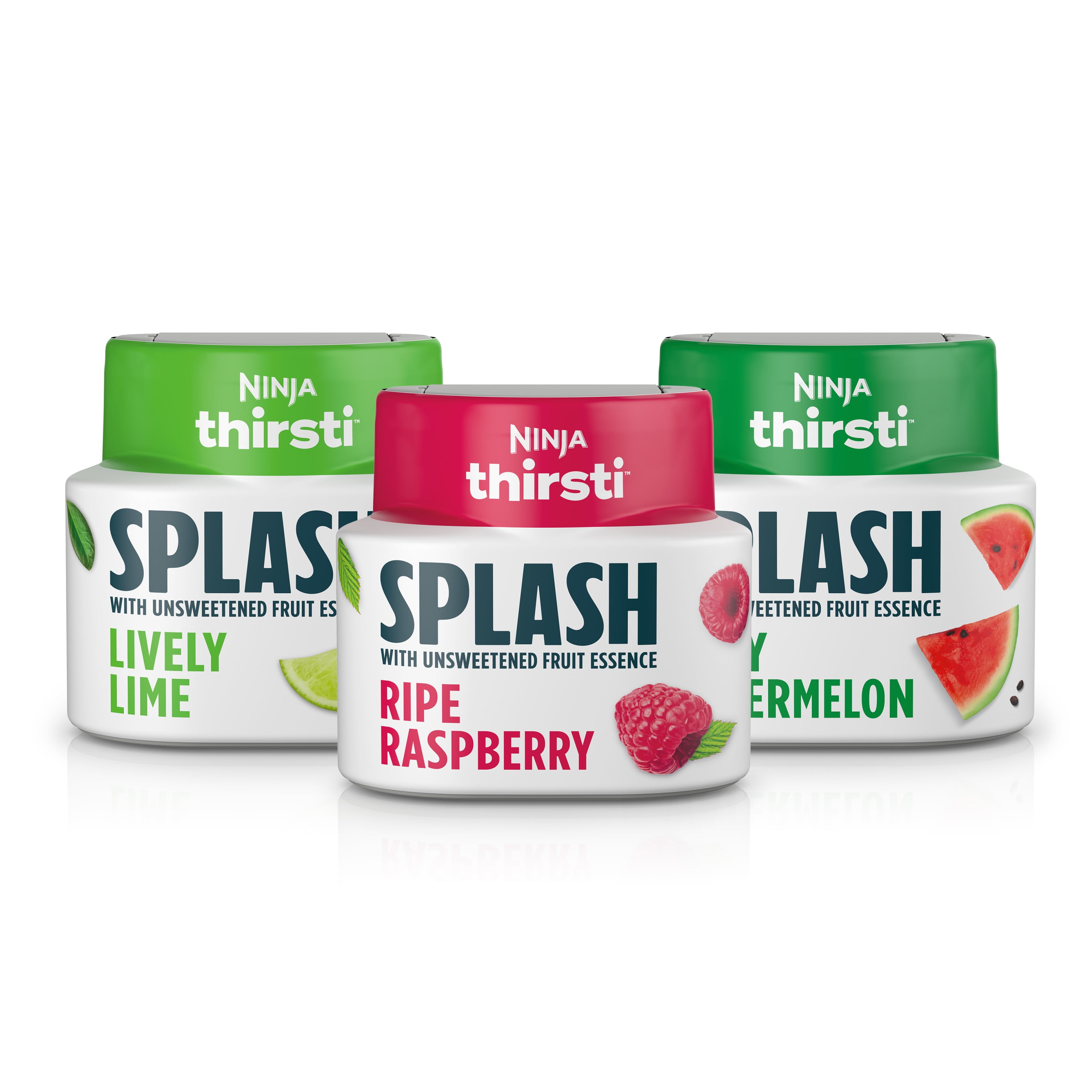 Ninja Thirsti Flavored Liquid Water Drops, Splash Unsweetened Variety Pack