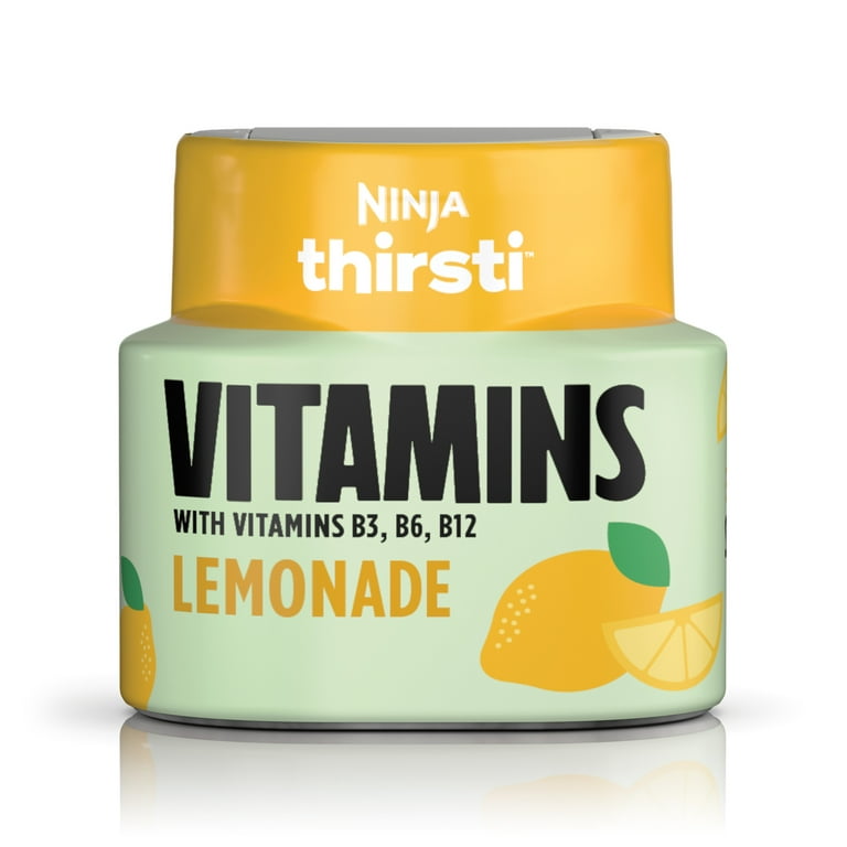 Ninja Thirsti VITAMINS Lemonade Flavored Water Drops, WCFLMND6