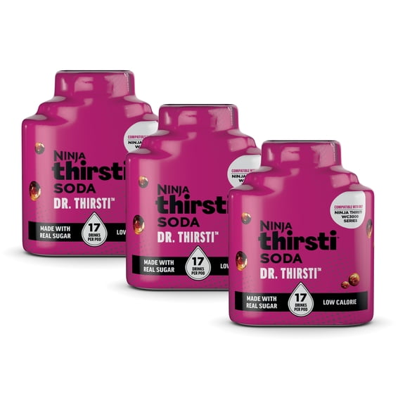 Ninja Thirsti XL Flavor Drops, Dr.T Flavoring, Sugar Free Liquid Water Drops, WCFXLDRT61