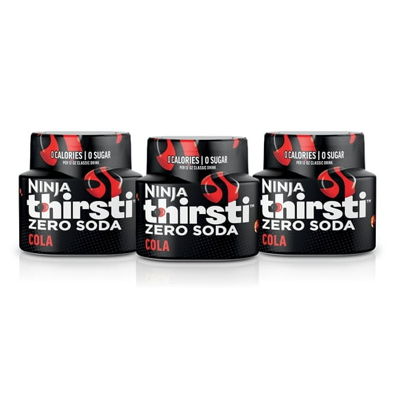 Ninja Thirsti ZERO SODA Cola Flavored Liquid Water Drops