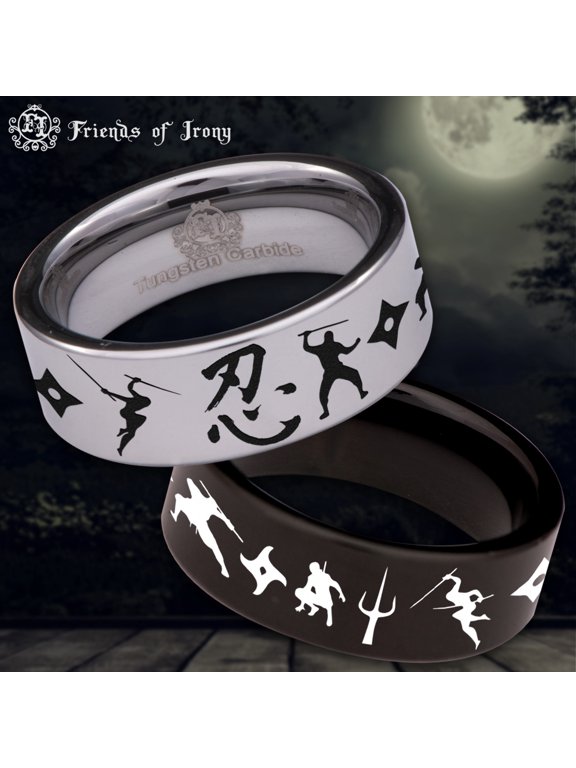 Ninja Tungsten Carbide Ring