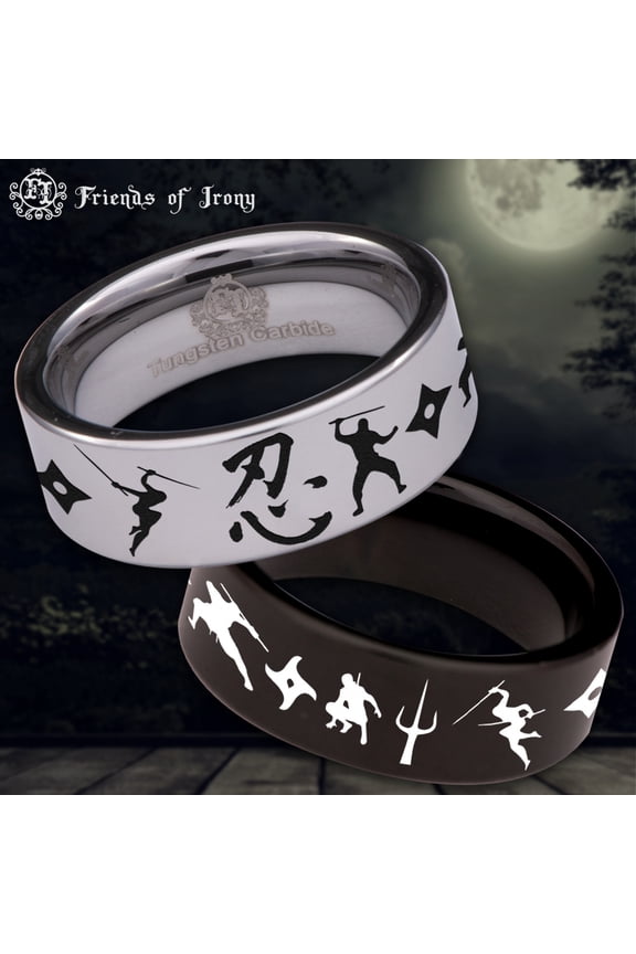 Ninja Tungsten Carbide Ring