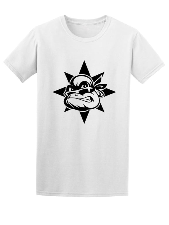 Ninja Turtle Turtoise Black Mask T-Shirt Men -Image by Shutterstock, Male Small