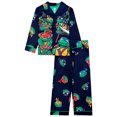 thumbnail image 1 of Ninja Turtles Boys Long Sleeve Coat and Pant Pajama Set, 2-Piece, Sizes 4-12, 1 of 3